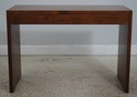 72796: HENREDON Oak Campaign Style 1 Drawer Writin