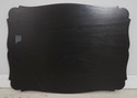 L72876: Regency Style Black & Gold Painted Iron Ba