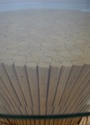 72785: MCGUIRE by BAKER Bamboo Base Beveled Glass 