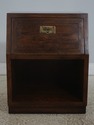 72795: Pair Of HENREDON Oak Campaign Style Drop Fr