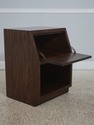 72795: Pair Of HENREDON Oak Campaign Style Drop Fr