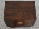 72795: Pair Of HENREDON Oak Campaign Style Drop Fr