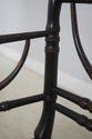 F72894: Pair Of Antique Rush Seat Bamboo Sussex Ty