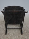 F72894: Pair Of Antique Rush Seat Bamboo Sussex Ty