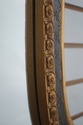 72878: Louis XV Style Black & Gold Wall Mirror