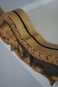 72878: Louis XV Style Black & Gold Wall Mirror