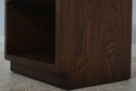 72795: Pair Of HENREDON Oak Campaign Style Drop Fr