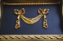 72868: LABARGE Black & Gold Regency Triple Panel M