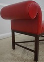 L72819: BAKER Mahogany Leather Chippendale Window 
