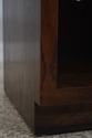 72795: Pair Of HENREDON Oak Campaign Style Drop Fr