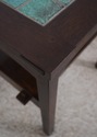 72880: STICKLEY Mission Oak Tile Top Lamp Table