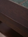 72880: STICKLEY Mission Oak Tile Top Lamp Table
