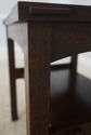 72880: STICKLEY Mission Oak Tile Top Lamp Table