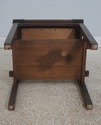 72880: STICKLEY Mission Oak Tile Top Lamp Table