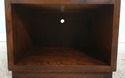 72795: Pair Of HENREDON Oak Campaign Style Drop Fr