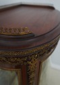 L72780: PAINES Vernis Martin Bow Front Mahogany Vi