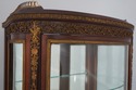 L72780: PAINES Vernis Martin Bow Front Mahogany Vi