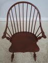72901: DR DIMES Crackle Painted Finish Windsor Arm