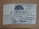 L72834: KINDEL Rolled Arm Upholstered Camelback So