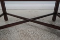 L72819: BAKER Mahogany Leather Chippendale Window 