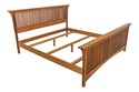 58830EC: STICKLEY Mission Style Cherry King Size B