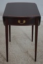 67835: STICKLEY 1 Drawer Mahogany Pembroke End Tab