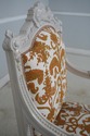 L67007: Pair of French Louis XVI Style Painted Fin