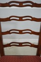 L68152: Set of 4 DREXEL Mahogany Ribbon Back Dinin