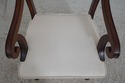 L68172: Set of 8 BAKER Neoclassical Mahogany Dinin