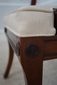 L68172: Set of 8 BAKER Neoclassical Mahogany Dinin