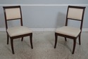 L68172: Set of 8 BAKER Neoclassical Mahogany Dinin