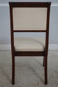 L68172: Set of 8 BAKER Neoclassical Mahogany Dinin