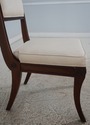 L68172: Set of 8 BAKER Neoclassical Mahogany Dinin