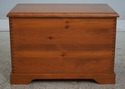 F68164: Pine Dovetailed Blanket Chest w. Decoy Duc