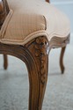 68150: Pair HERITAGE French Louis XV Style Open Ar