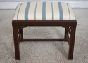 68195: Chippendale Style Mahogany Bench Or Ottoman