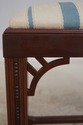 68195: Chippendale Style Mahogany Bench Or Ottoman