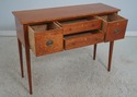 L68231: Bench Made Inlaid Cherry Country Sideboard