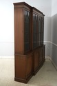 67884: KITTINGER 4 Door Mahogany Breakfront Bookca