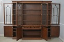 67884: KITTINGER 4 Door Mahogany Breakfront Bookca