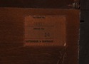 67884: KITTINGER 4 Door Mahogany Breakfront Bookca