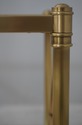 64200EC: Regency Style Brass & Glass Tiered Lamp T