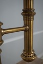 F72903: RALPH LAUREN Attributed Brass Lamp w. Leat