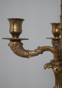 F72877: Pair WARREN KESSLER Crystal Candelabra Fre