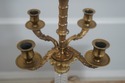 F72877: Pair WARREN KESSLER Crystal Candelabra Fre