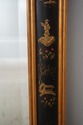 72818: FRIEDMAN BROTHERS Black & Gold Chinoiserie 