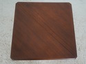 72812: BIGGS Mahogany Gate Leg Corner Table