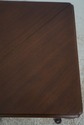 72812: BIGGS Mahogany Gate Leg Corner Table