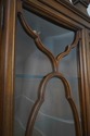 69202: KARGES Colonial Walnut Convex Glass Georgia
