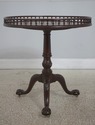 72919: BAKER Stately Homes Mahogany Tilt Top Table